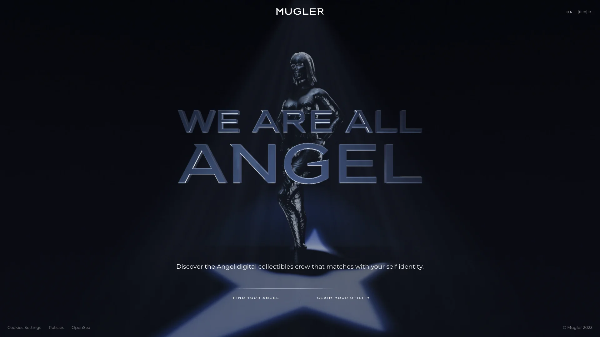 We Are All Angel homepage