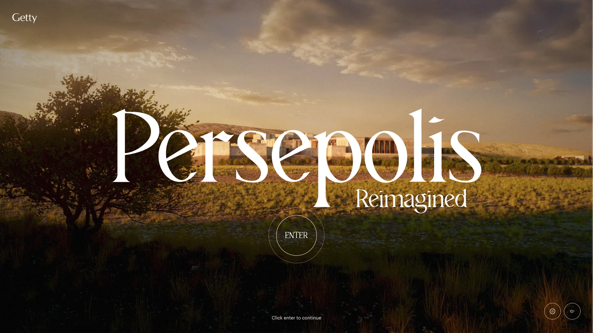 Persepolis Reimagined homepage
