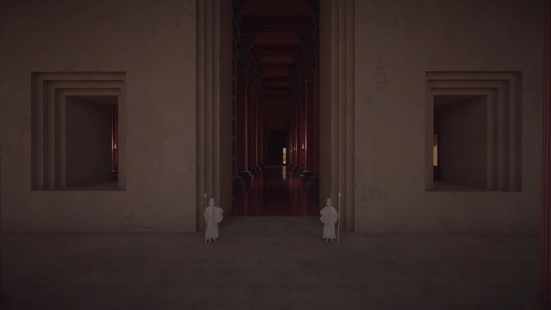 Persepolis Reimagined Apadana interior environment