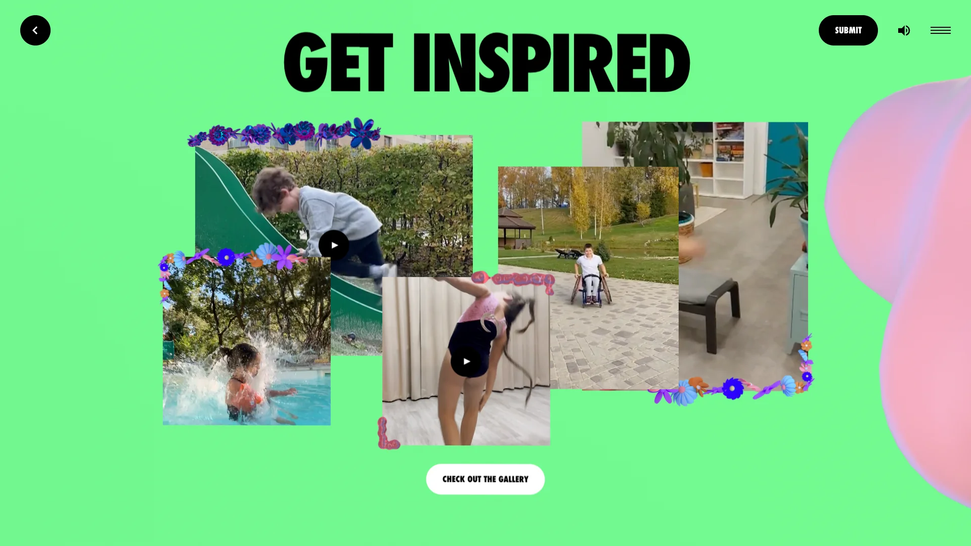 Nike PLAYlab Get Inspired view